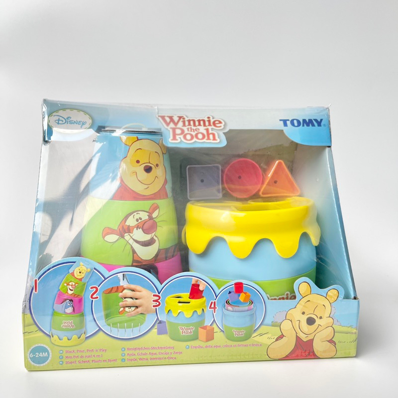 หมีพูห์-winnie-the-pooh-disney-ของเล่นของแท้-ของเล่นเด็ก-แบรนด์-tomy
