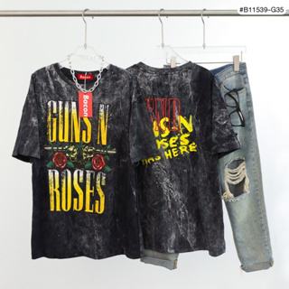 B11539 เสื้อโอเวอร์ไซส์ฟอก -ลายROSES