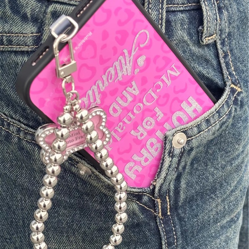 (PRE-ORDER) 🍔 RUBBIE’S ROOM - PINK HUNGRY CASE 🎀 | Shopee Thailand