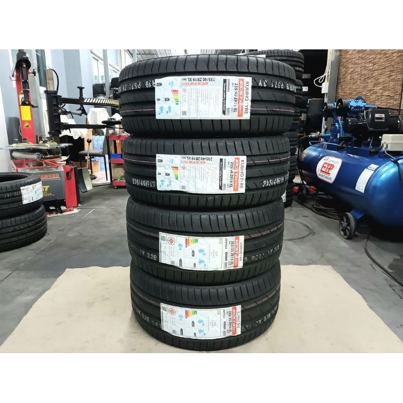 ยางใหม่ค้างปี 235/40R19 ,265/35R19 Kumho Ecsta PS71 ผลิตปี 2023 ,2022 ...