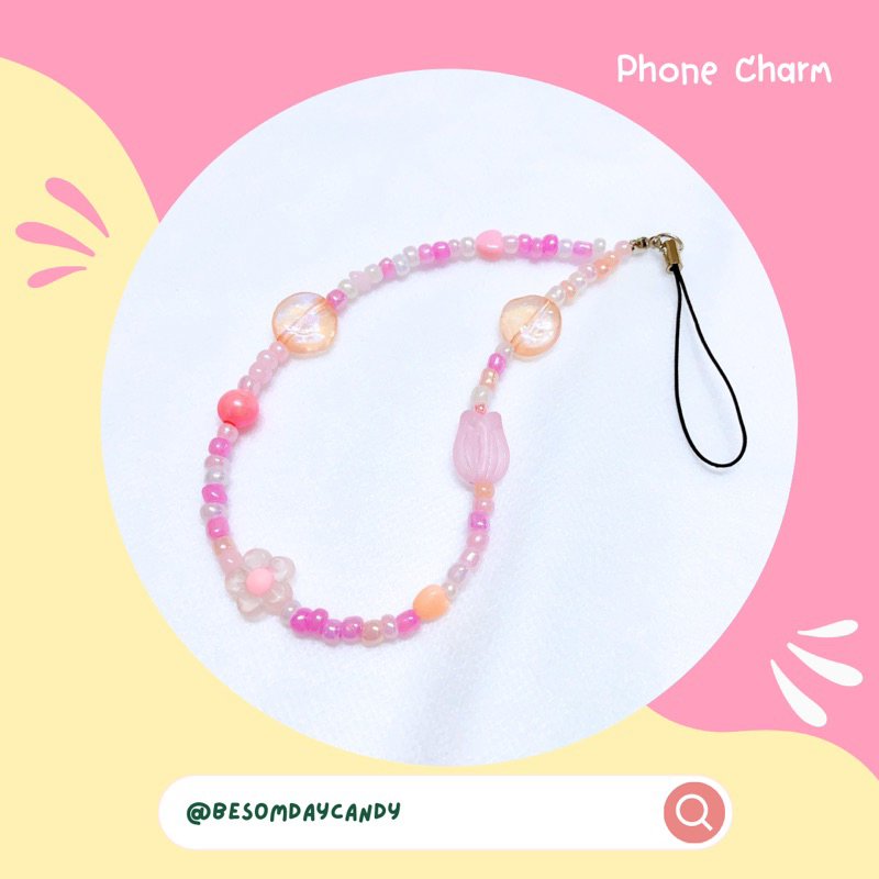 phone-charm-สายห้อยโทรศัพท์มือถือ-แฮนด์เมด