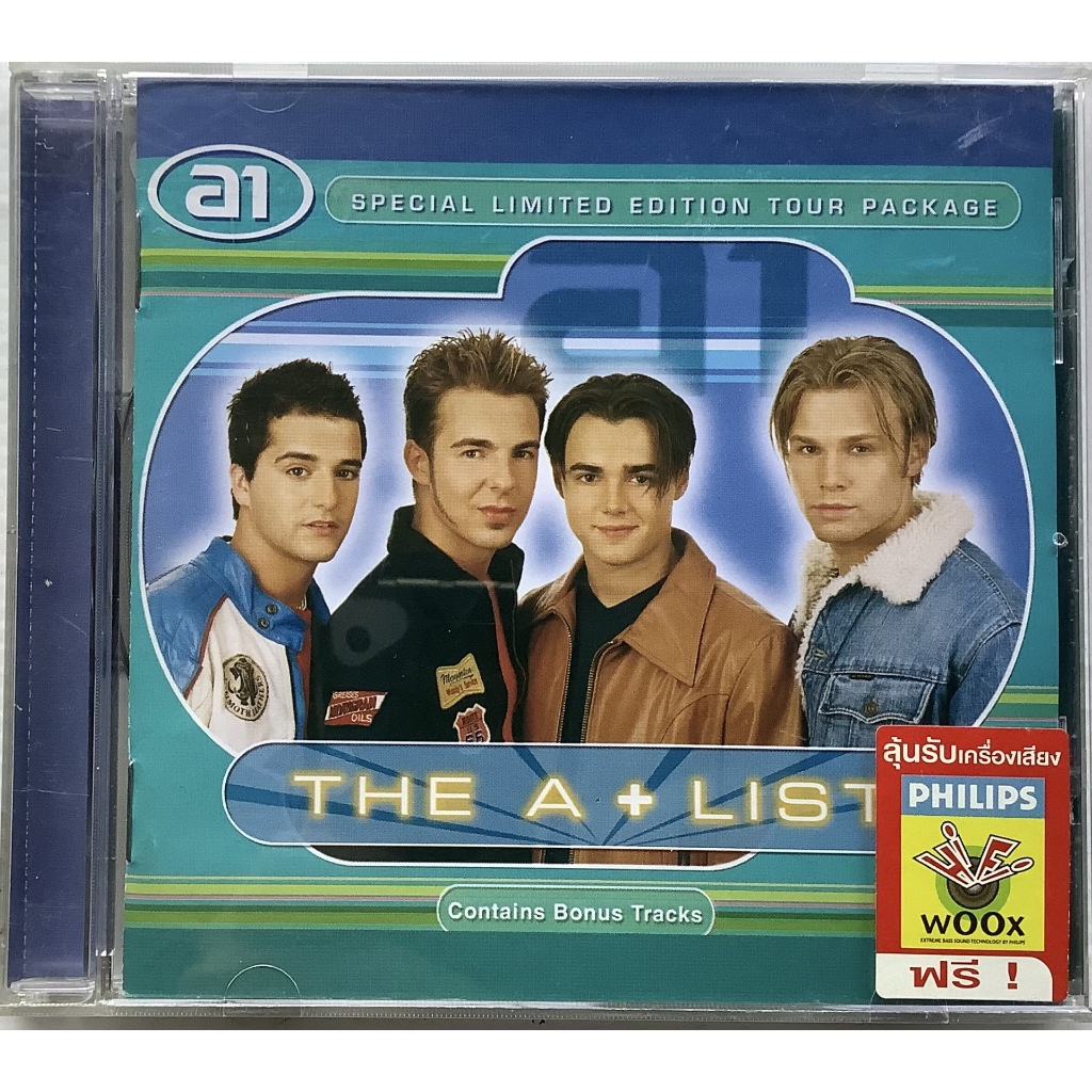 CD ซีดีเพลง a1 อัลบั้ม The A+ List Special Limited Edition Tour Package ...
