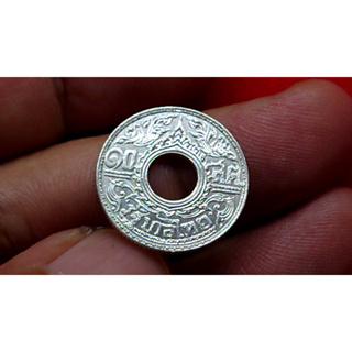 เหรียญรู 10 สตางค์ เนื้อเงิน ลายกนกแข้งสิงห์ พ.ศ.2484 ผ่านใช้งาน สภาพสวย