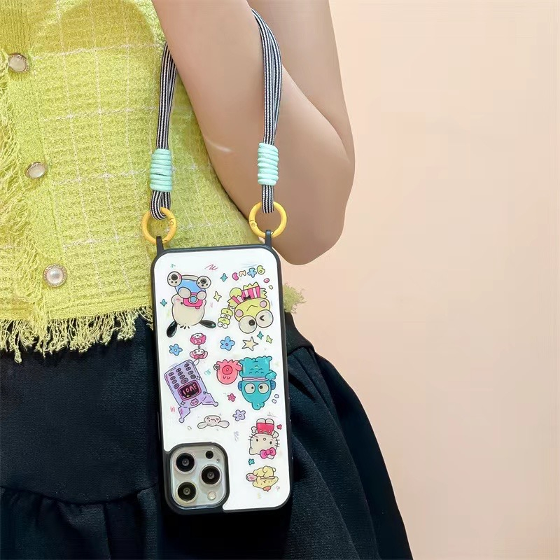 ส่งของขวัญ-เคสไอโฟน-สำหรับ-11-14-for-iphone-case-13-12-pro-max-การ์ตูน-น่ารัก-น่าสนใจ-กันกระแทก-เคสนิ่ม-เคสโทรศัพท์