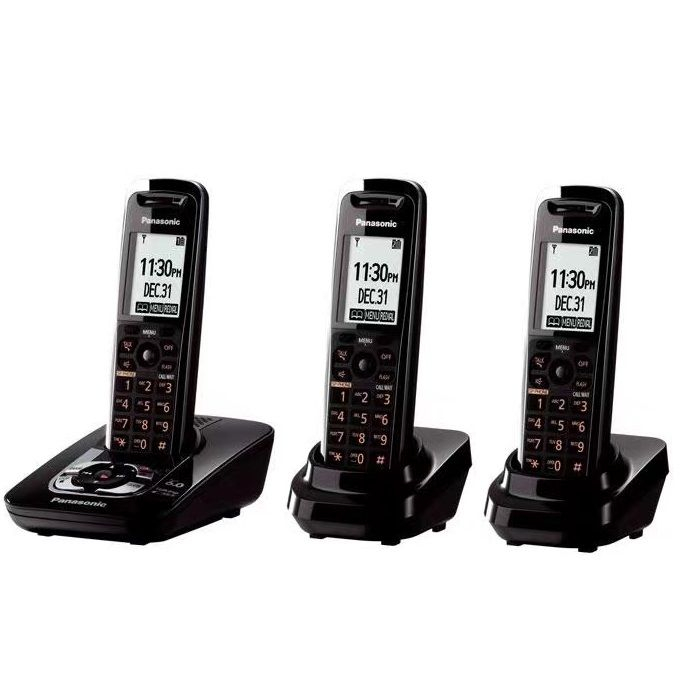 panasonic-dect60-โทรศัพท์บ้านไร้สายระบบดิจิตอลหน้าจอใหญ่-kx-tg7431b