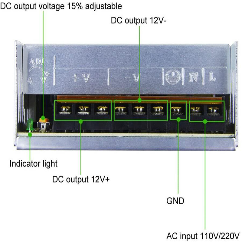 สวิทชิ่ง-กันฝน-12v-33a-400w-ac-dc-190v-240v-เวอร์ซัพพลาย-สวิตชิ่งเพาเวอร์ซัพพลาย-สวิทชิ่ง-switching-power-supply