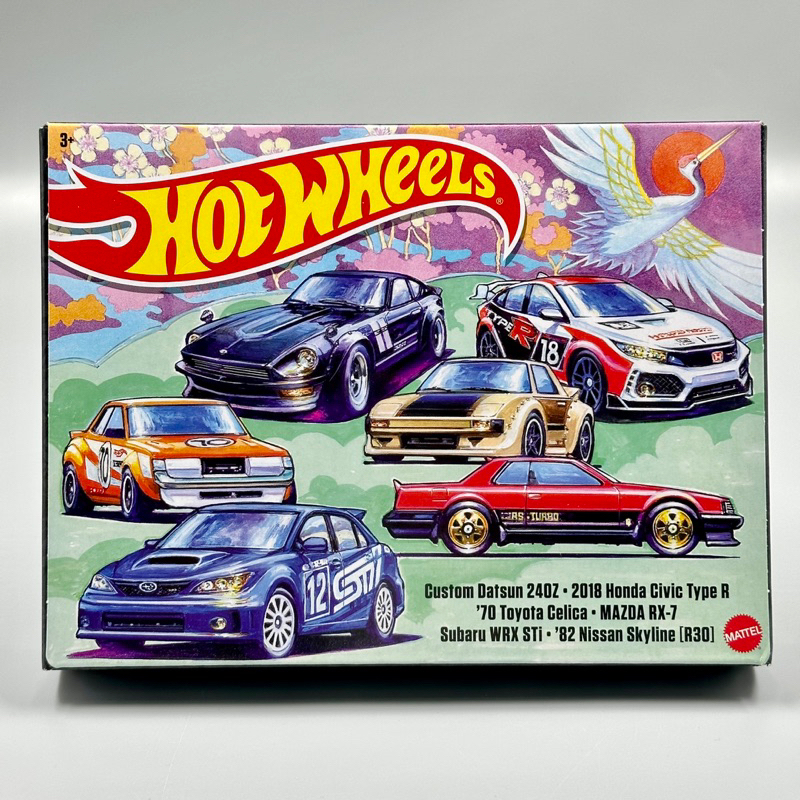 HOT WHEELS 2024 JAPANESE MPORT THEMED JDM MULTPACK 6 CARS - La Paz