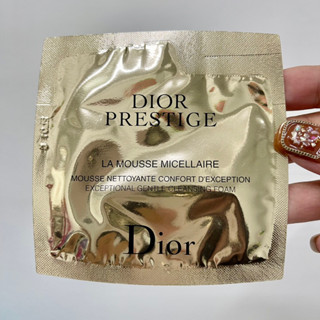 โฟมล้างหน้าสูตรอ่อนโยน แบบซอง DIOR PRESTIGE LA MOUSSE MICELLAIRE 5 ml