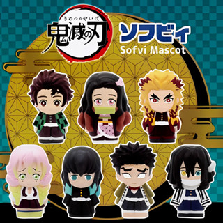 ดาบพิฆาตอสูร โมเดล Gashapon กาชาปอง Demon Slayer Sofvi Mascot B ฮิเมจิมะ เกียวเม ดาบพิฆาตอสูร ลิขสิทธิ์แท้