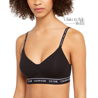 พร้อมส่ง🇺🇸Calvin Klein - CK One Wirefree Bra บรามีฟองน้ำ