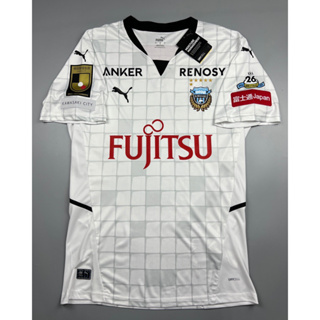 SALE !!! เสื้อบอล 2022-23 เพลเย่อ คาวาซากิ ฟรอนทาเล่  เยือน สีขาวส  Player Kawasaki Frontale Away Cecat