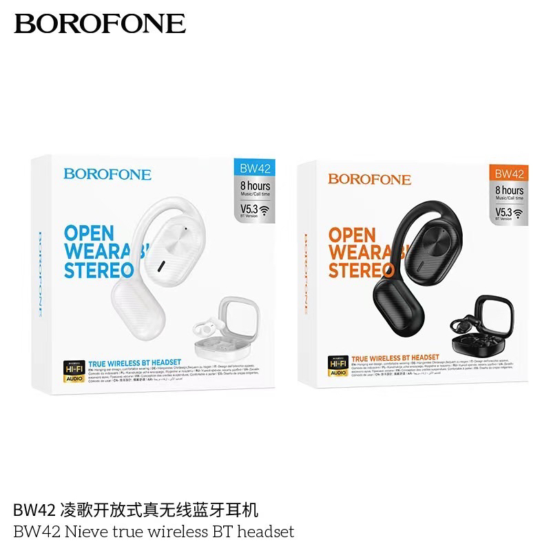 พร้อมส่ง หูฟังบลูทูธ Borofone BW42 คุณภาพดี (แท้100%) | Shopee Thailand