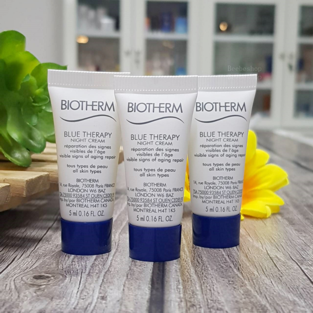 ราคาต่อ-1ชิ้น-biotherm-blue-therapy-night-cream-5ml-all-skin-บำรุงกลางคืน