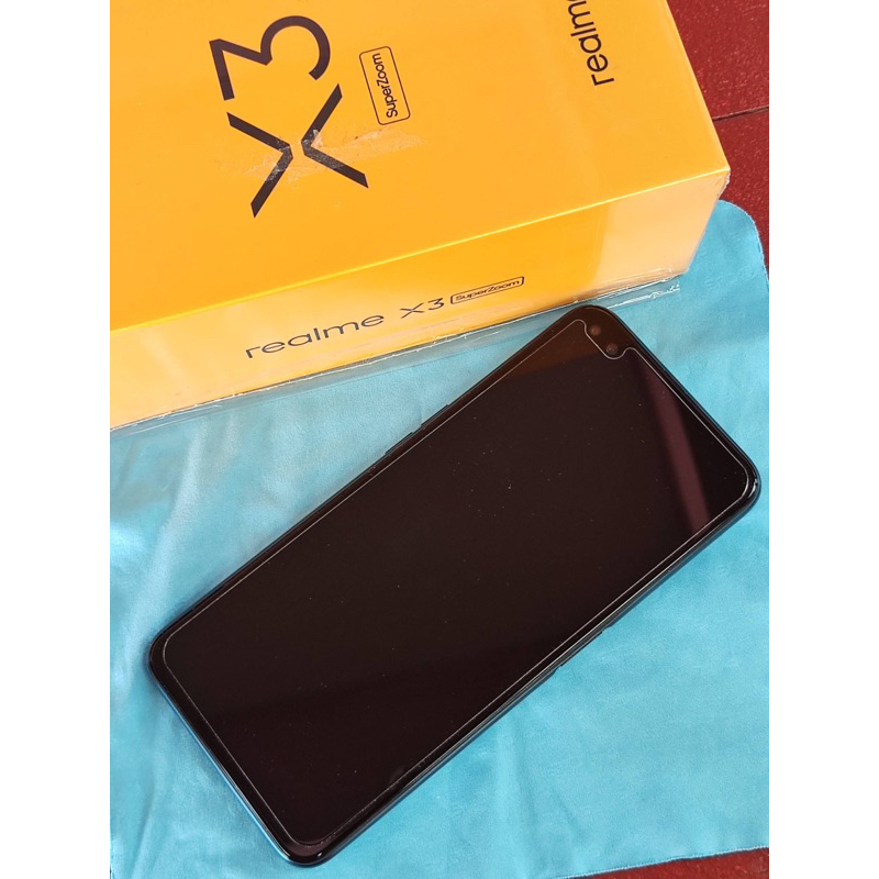Realme X3 SuperZoom 12/256GB สี Glacier Blue สภาพสวยมาก | Shopee Thailand