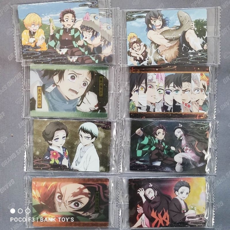 kimetsu-no-yaiba-wafer-card-2-การ์ดขนมเวเฟอร์-ดาบพิฆาตอสูร-2-demon-slayer