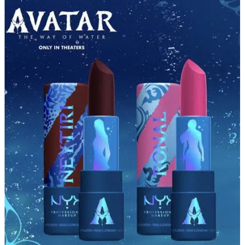 แท้-nyx-professional-makeup-matte-paper-lipstick-avatar-2-inspired-limited-edition-2-สีให้เลือก