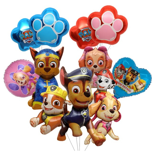 ร้านไทย-ถูกสุด-ฟอยล์ลูกโป่งpaw-patrol-ฟอยล์ลูกโป่งหมาน่ารัก