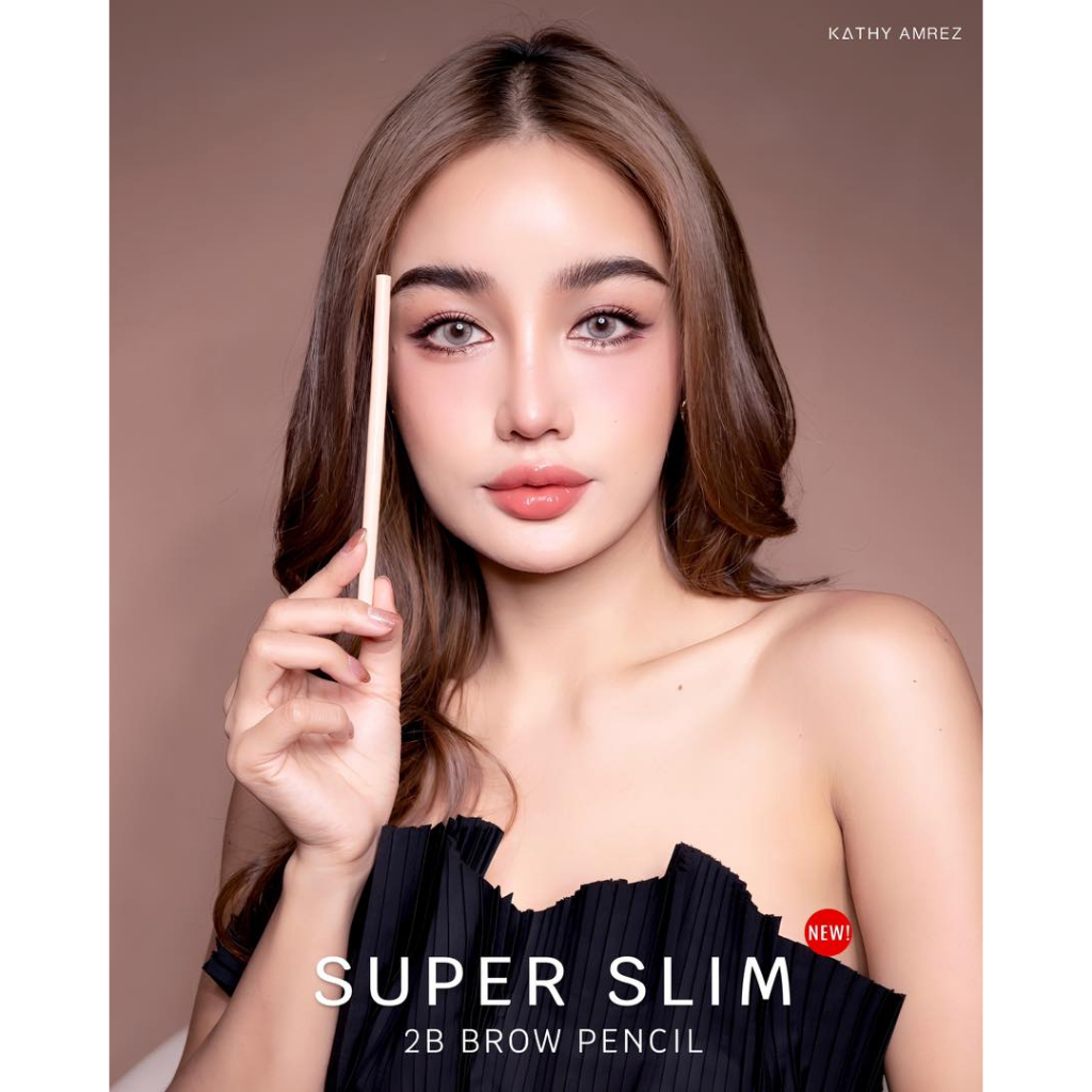 new-ดินสอเขียนคิ้ว-ซุปเปอร์สลิม-kathy-amrez-super-slim-คิ้วสวยเป๊ะปัง-มีชัยไปกว่าครึ่ง-แถมติดทนตลอดทั้งวัน