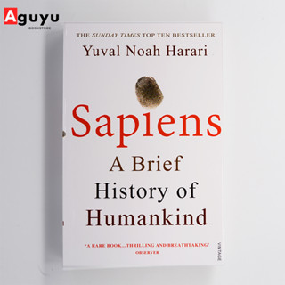 【หนังสือภาษาอังกฤษ】Sapiens: A Brief History of Humankind by Yuval Noah Harari หนังสือพัฒนาตนเอง