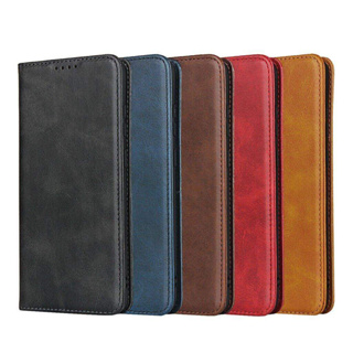 MobileCare Samsung Galaxy Note20 / Note20 Ultra - Leather Case Standing Case Foldable Card Holder PU Flip Cover