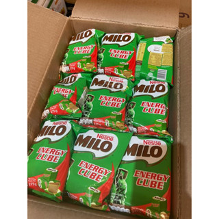 MILO ENERGY CUBE ไมโลคิวบ์อัดเม็ด อร่อยหวาน(1ห่อ มี100เม็ด) 275กรัม