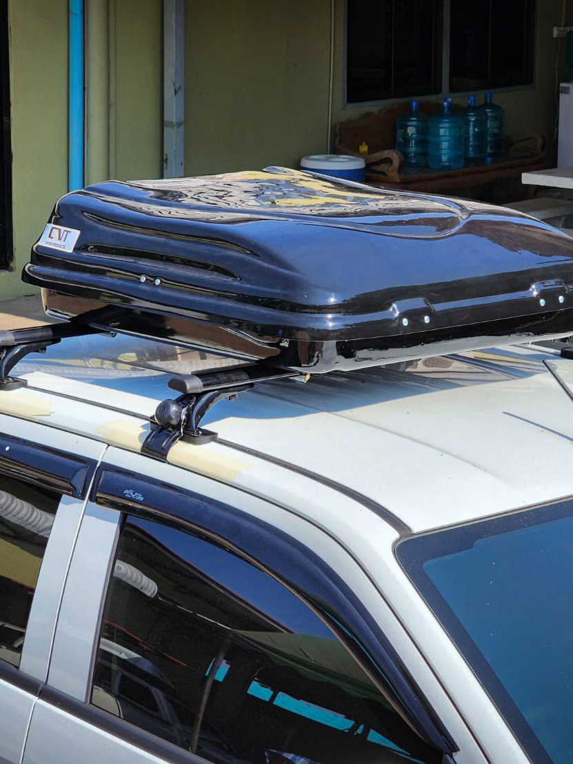 roof-box-กล่องเก็บของติดรถยนต์-กล่องเก็บของสำหรับติดหลังคารถยนต์-แข็งแรงทนทาน-ติดตั้งและใช้งานได้ง่าย