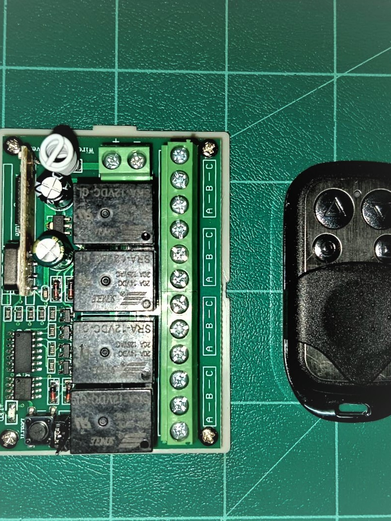 รีโมตคอนโทรลไร้สาย-rf-433mhz-315mhz-สําหรับเปิดประตูโรงรถอัตโนมัติ-หรือระบบเตือนภัย