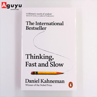 【หนังสือภาษาอังกฤษ】Thinking, Fast and Slow by Daniel Kahneman English book หนังสือพัฒนาตนเอง