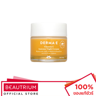 DERMA-E Vitamin C Intense Night Cream ผลิตภัณฑ์บำรุงผิวหน้า 56g