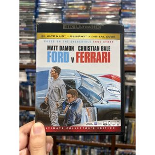 4k ultra hd + blu-ray เรื่อง ford v ferrari หนังดีน่าสะสม