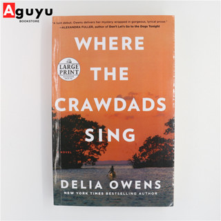 【หนังสือภาษาอังกฤษ】Where the Crawdads Sing (Paperback) by Delia Owens หนังสือพัฒนาตนเอง