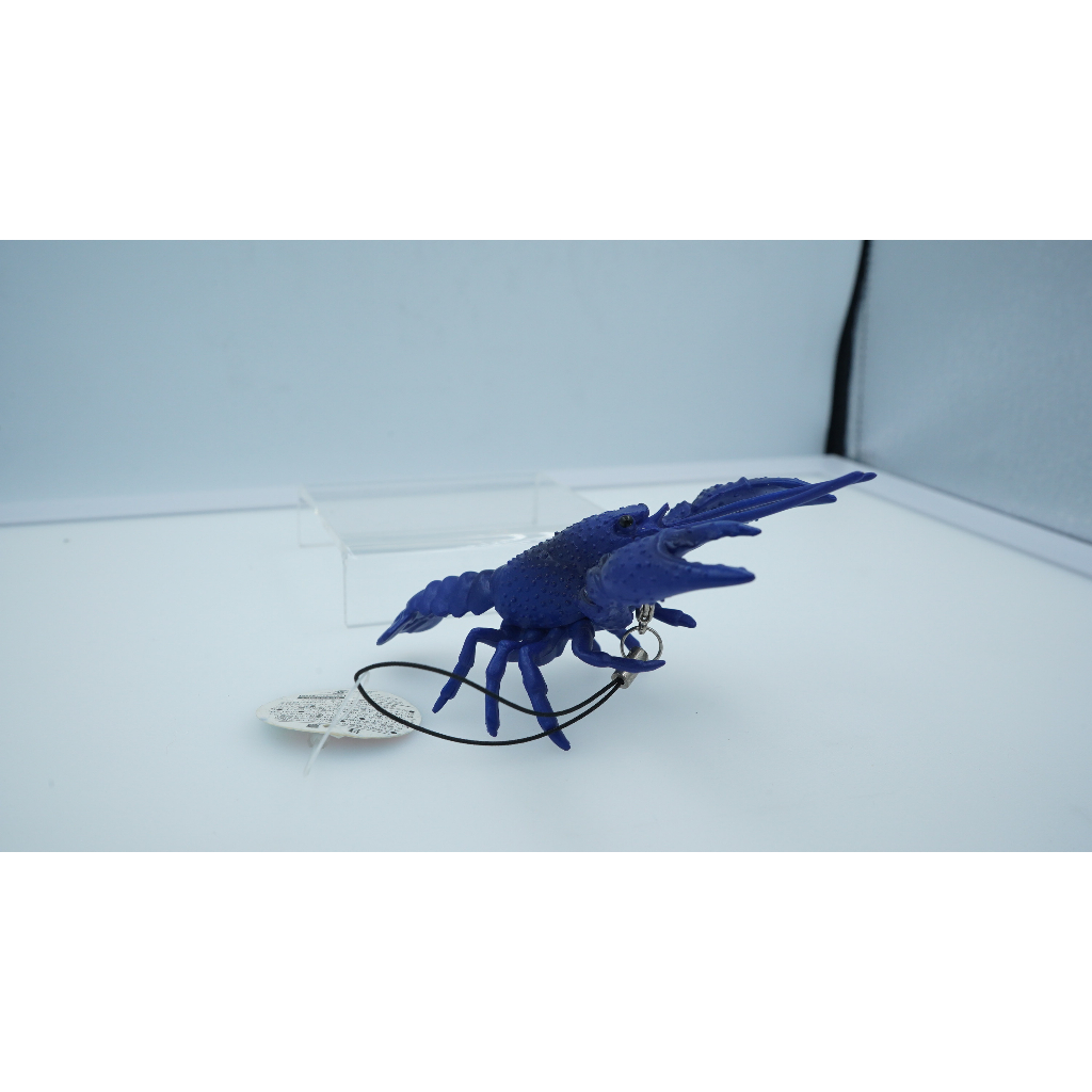 blue-lobster-keychain-japan-vintage-ของสะสม