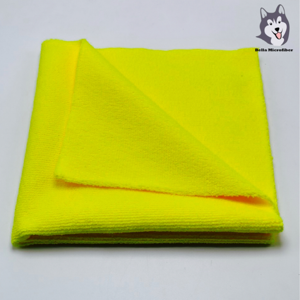 รูปภาพสินค้าแรกของผ้าไมโครไฟเบอร์ สีเหลือง ขนาด 40*40 ซม.350GSM(WP329)