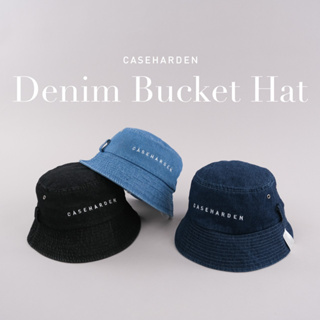 (ใช้โค้ด:8T2Z4Aลด118.-) [หมวกยีนส์] Caseharden Classic Denim Bucket Hat หมวกบักเก็ต