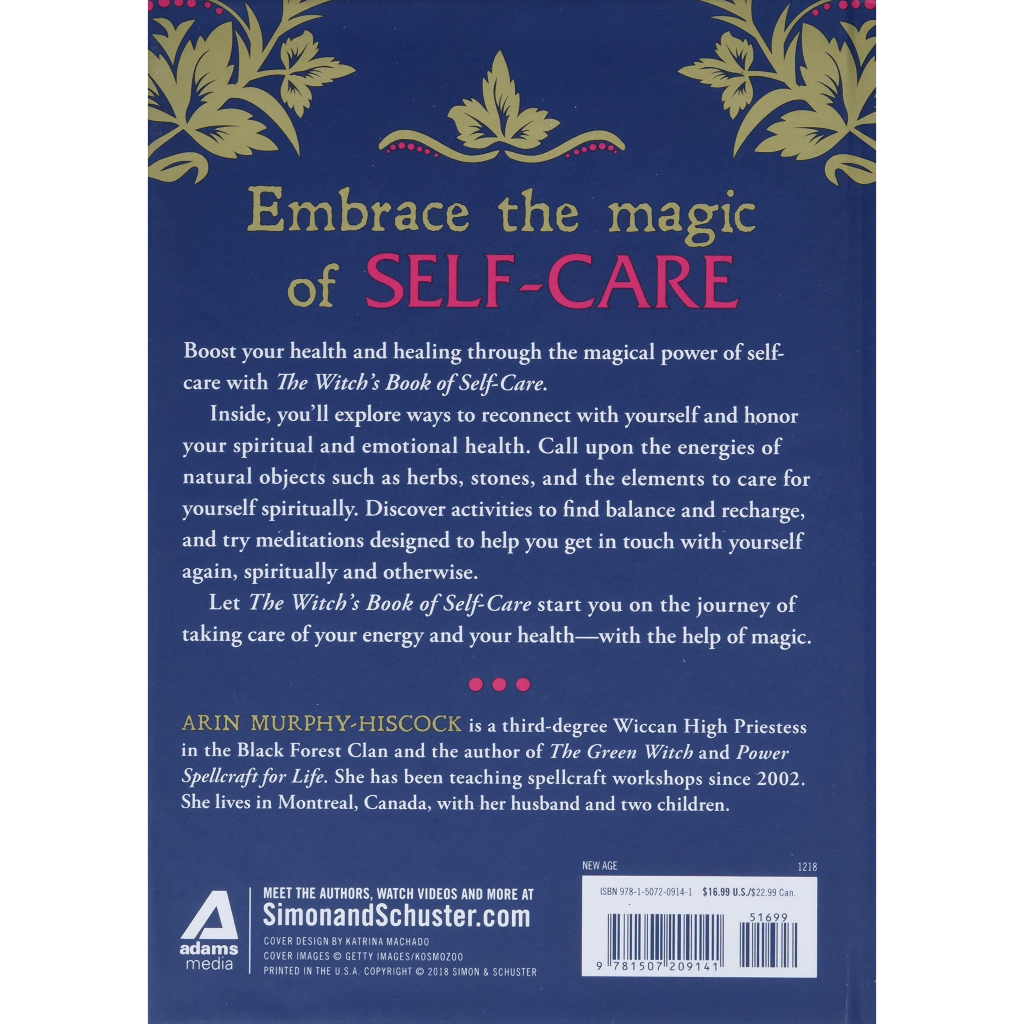 หนังสือภาษาอังกฤษ-the-witchs-book-of-self-care-magical-ways-to-pamper-soothe-and-care-for-your-body-and-spirit