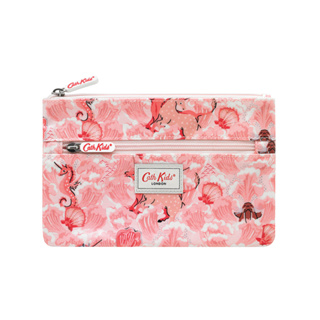 Cath Kidston Kids Double Zip Pencil Case Unicorn Waves Pink