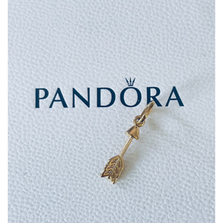 Pandora แท้💯% ติ้งชาร์ม ลูกศร สีทอง New