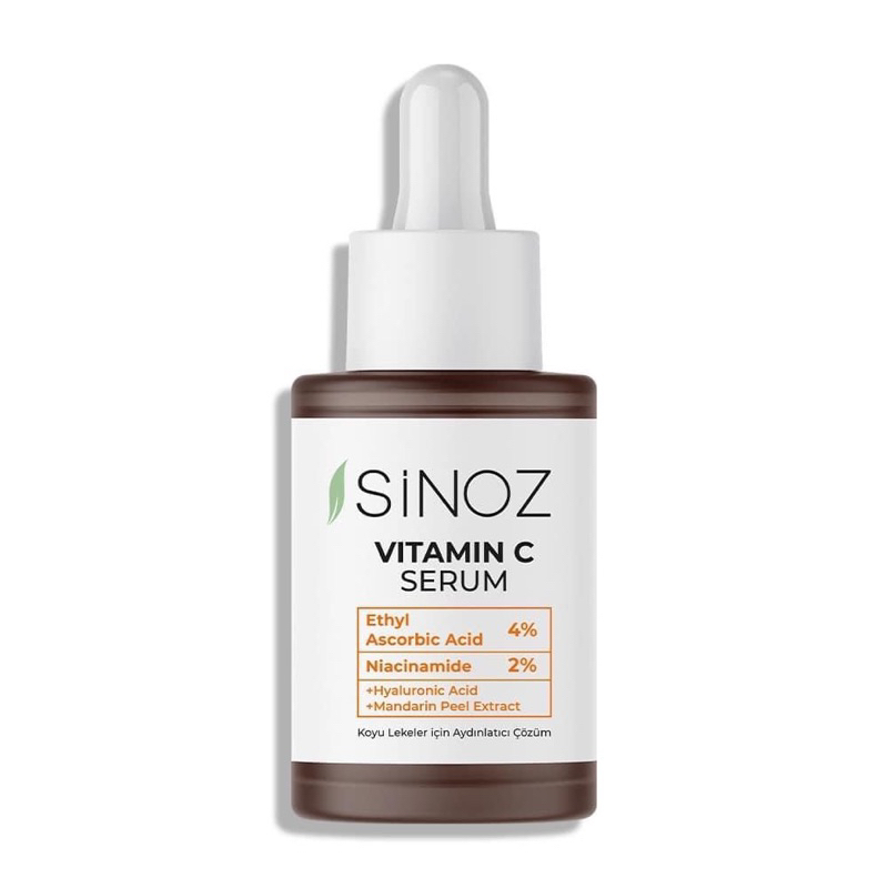 เซรั่มวิตามินซี-sinoz-30mlจากตุรกีปรับสีผิวลดฝ้า