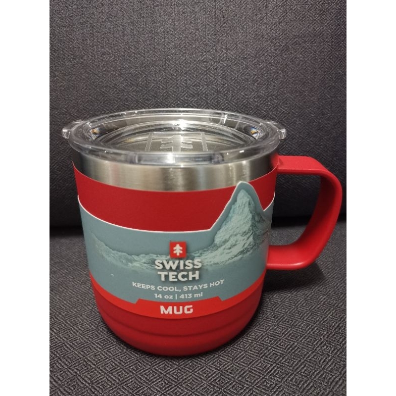 แก้วน้ำสูญญากาศ swisstech MUG 14 oz l 413 ml ST072001 Shopee Thailand