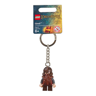 850516 : พวงกุญแจ LEGO Lord of The Rings Gimli Key Chain (ผลิตปี 2012) - ป้ายไม่สวย