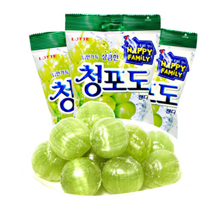 LOTTE CANDIES WITH GREEN GRAPE FLAVOR 153G