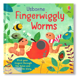 DKTODAY หนังสือ USBORNE FINGERWIGGLY WORMS (AGE 1+)