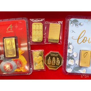 ภาพขนาดย่อของภาพหน้าปกสินค้า1 บาท ทองคำแท่ง 96.5% ทองคำแท้ จากร้าน kadoomtong บน Shopee