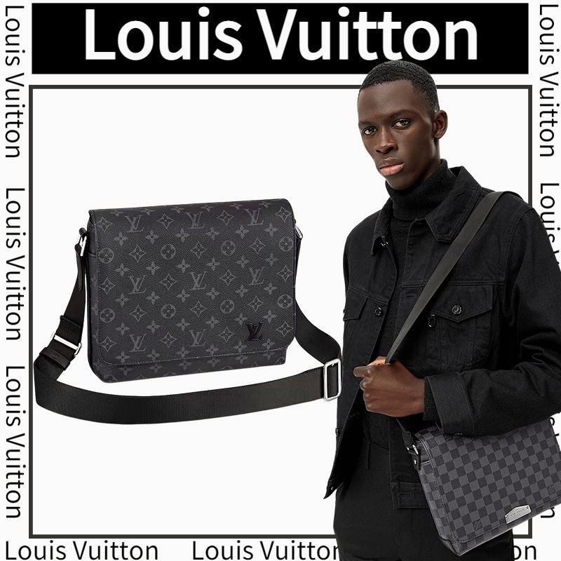 หลุยส์วิตตอง-louisvuittonu-messenger-bag-กระเป๋าสะพาย-cross-body-ผู้ชาย-สายสะพายกว้าง-กระเป๋าสะพายข้าง-ใหม่-ของ