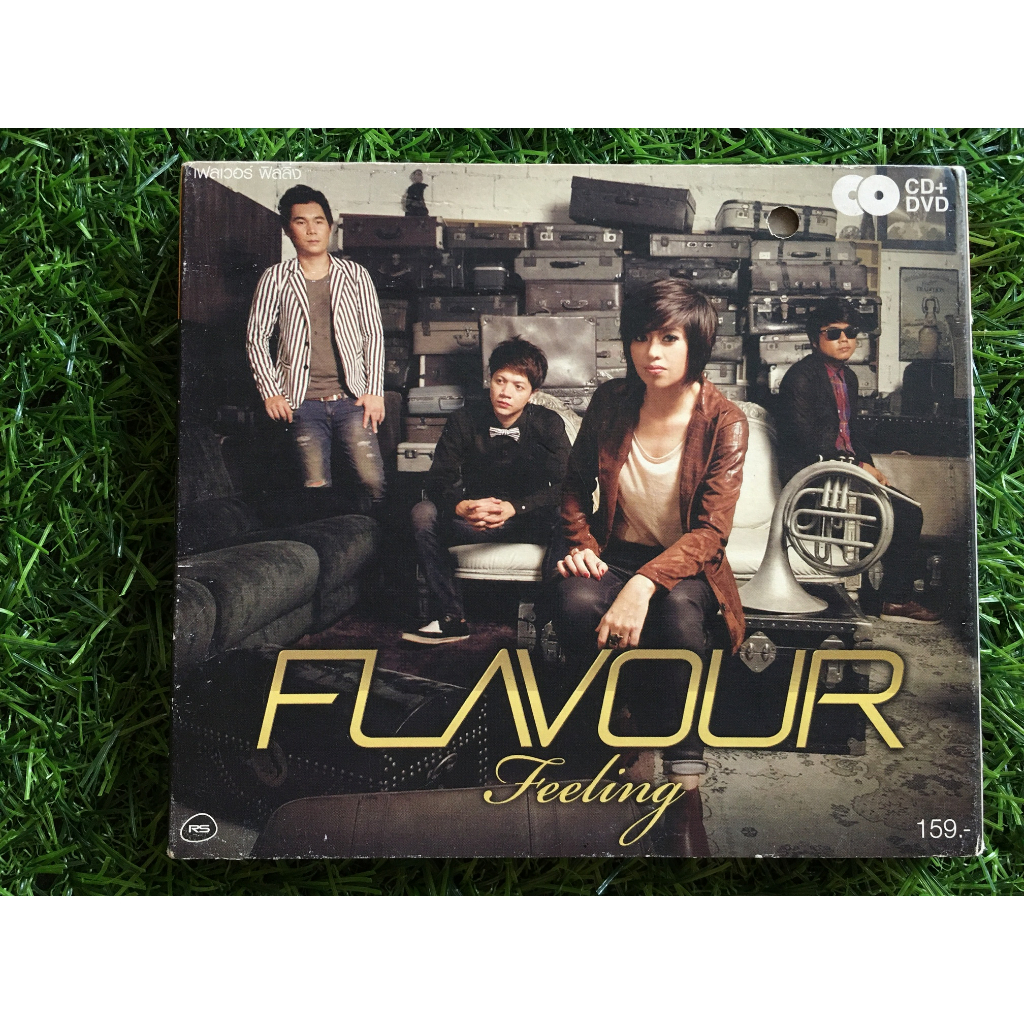 cd-dvd-แผ่นเพลง-flavour-อัลบั้ม-feeling-เพลง-ถ้าเลิกกับเขาเรารักกันไหม-เพลงเพราะ-เพราะเธอ