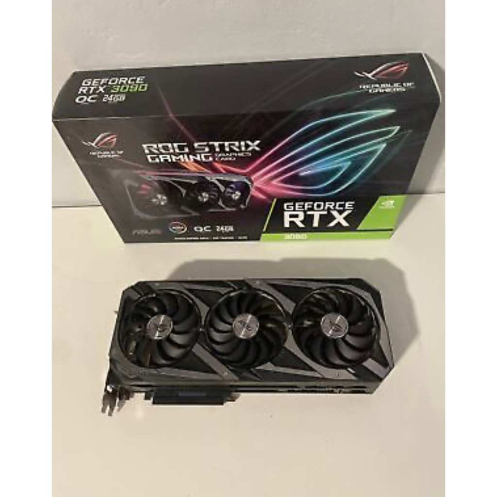 ASUS ROG Strix GeForce RTX 3090 OC 24GB GDDR6X GPU | Shopee Thailand