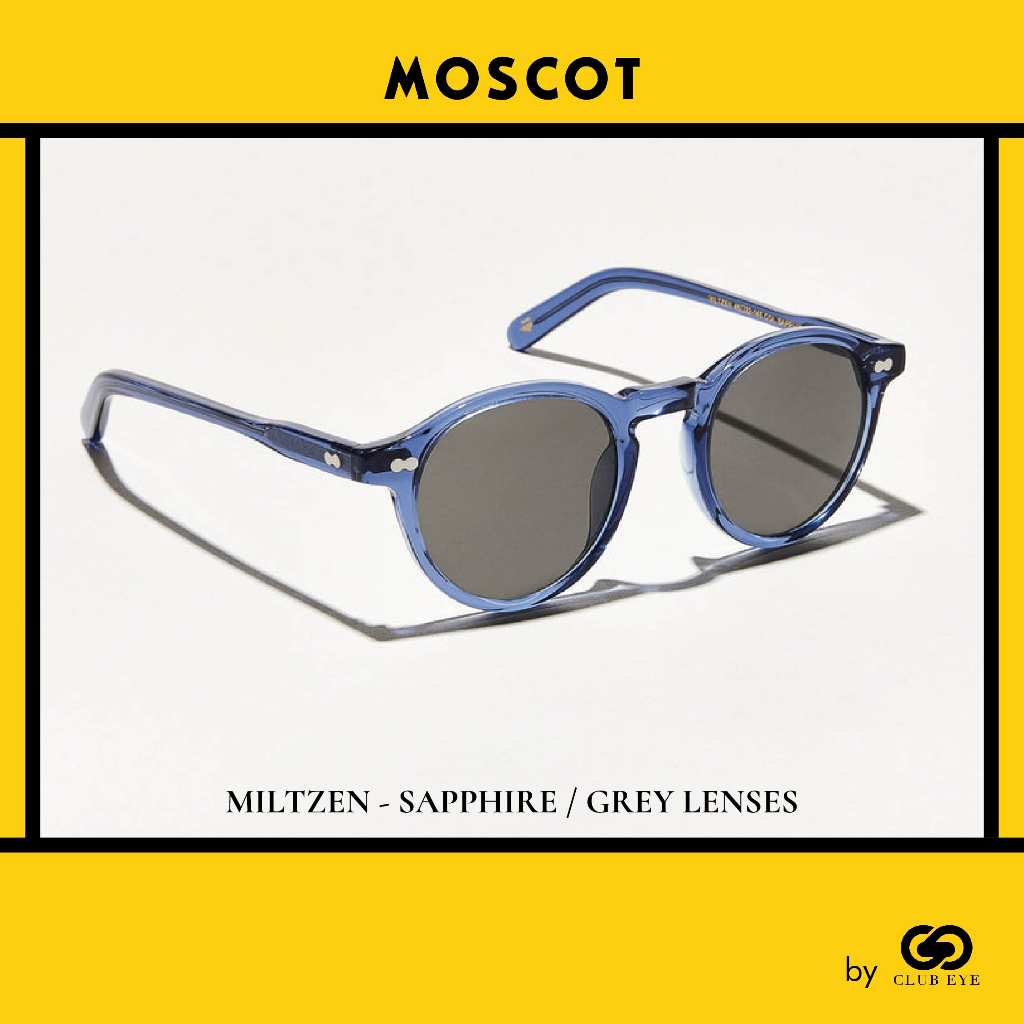 moscot-แว่นกันแดด-มอสคอต-รุ่น-miltzen-สีกรอบ-sapphire-สีเลนส์-grey-ไซซ์-49-ของแท้-มีประกัน