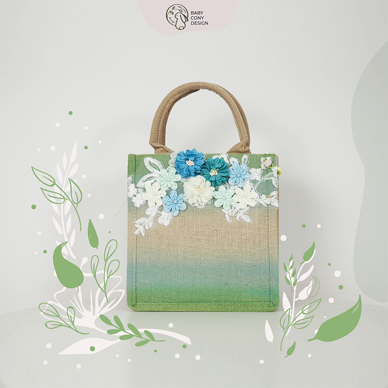 กระเป๋ากระสอบ-ดอกไม้-สี-pastel