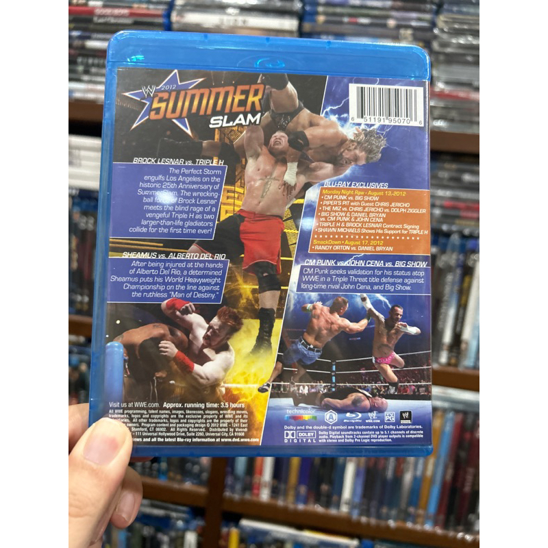 wwe-2012-summer-slam-blu-ray-แท้-มวยปล้ำ