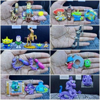 Toy Story Monsters Inc Disney gachapon ทอย สตอรี่ มอนเตอร์อิงค์ ดิสนีย์ กาชาปอง พวงกุญแจ